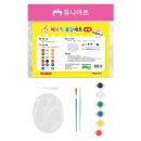 패브릭아트 수채화 이미지