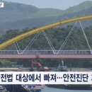 왜 설치했나 싶은 무창포항 무지개다리…어민들 뱃길 "위험천만" 이미지