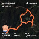 2024,11,08일(2024~93좌) 속리산의가을과 문장대에서 만난 손녀딸들~~~~ 이미지