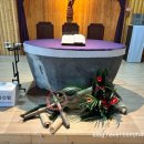 2026년 3월 5주 종려주일 성전 꽃꽂이 - FLORA 블로그에서 이미지