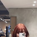 수석백마 | 레드오렌지염색 단발허쉬컷 후기(아이디헤어 백마 다정 선임수석실장)
