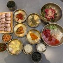 팔공감자 | 봉화가든 구미점_육회물회와 육회비빔밥이 맛있는 구미산동맛집, 동파육에 새우감자전까지 팔공세트 후기