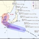 제8호 태풍 프란시스코 한반도 접근중 이미지