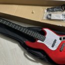 기타B | [베이스 리뷰] 입문용 일렉 베이스 기타 : 스윙 재즈킹 메탈릭 레드 후기