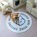 귀여운 고양이 러그 반려동물 커스텀 가능한 개랑노른자 아이러그유