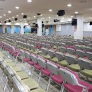 엘피스코리아 | 안산동산고등학교 예배실 접의자 납품!!