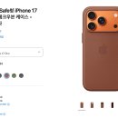 그린테크 | 잠실 애플스토어 아이폰17프로 테크우븐 케이스 그린 리뷰