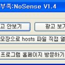 구글,MSN을 포함한 국내 사이트의 광고를 차단하는 센스부족 NoSense v1.4 이미지