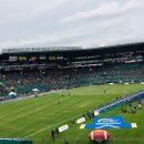 Football game in baseball stadiums (아구장에서의 축구경기) 이미지