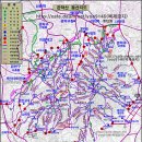 (01-6) 삼성산, 삼막사 등산지도, 등산코스, 산행지도, 산행코스 및 등산로입구 안내 [서울대입구 거북바위계곡 코스] 이미지