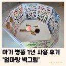 씽씽중국어 | 아기병풍 추천 엄마랑벽그림 | 10개월째 사용 장점 단점 내돈내산 찐후기