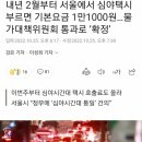 내년 2월부터 서울에서 심야택시 부르면 기본요금 1만1000원대…물가대책위원회 통과로 ‘확정’ 이미지