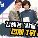 김혜경 밥을 지어요 전체 1위 등극 이미지