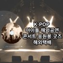 K-POP 해외 공연 콘서트 아이돌 굿즈 응원봉 대량 해외 수출 대행업체