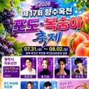 옥천 포도축제 포스터(7월31일) 이미지