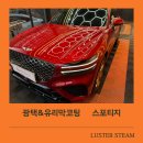 러스터워시 | 동탄 스포티지 광택 유리막코팅｜중고차 외관 복원 디테일링 후기