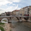 세계1차대전을 일으킨 역사적 현장인 사라예보의 라틴다리 이미지