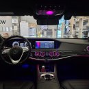 덱스크루 광주 광산점 | 벤츠 W222 S560 송풍구엠비언트 3d부메스터 피아노트림 튜닝으로 화려함을더하다!!