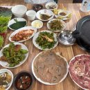 정통돼지국밥 순대전골. 냉삼