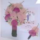 [공지] [후기] 추억을 담은 부케압화액자 웨딩기프트 결혼식 부케순이 선물추천