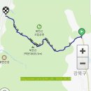 북한산우이역에서 밤골로