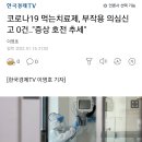 코로나 먹는치료제, '부작용 0건 + 증상 호전' 이미지