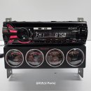 소니 오디오 CDX-GT520U 레벨미터포함 현대/기아통합짹 소니USB AUX CD MP3 라디오지원 오디오 이미지