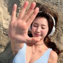 포이푸 | 코랄리크 S사이즈 수영복 착용 후기 멜로우 로즈 니트 모노키니 블루 휴양지룩 추천