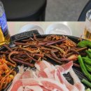 솥뚜껑 삼겹살 이미지