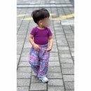 코디 디자인광고 | 아기 여름코디에 포인트를 주고싶다면? 비안스튜디오 패치워크팬츠 추천 두돌남아 착샷후기