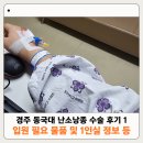 동국대학교의과대학경주병원 | [공지] "입원 1일차" 경주 동국대병원 김도균 교수님 난소낭종 8cm 수술 후기1
