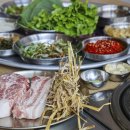 제주 협재 흑돼지 맛집 보리볏짚 훈연 도민상회본점