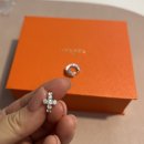 H(합덕)-HL-4 | ​[이에르로르] 에센스 실버 모이사나이트 크로스 원터치 귀걸이 솔직후기
