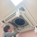 시원공조 | 충주에어컨설치 삼삼공조시스템에서 유치원 천장형 에어컨 설치 후기