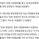 국민의힘, 비대위 출범 위한 당헌개정 완료…&#39;박수&#39;로 의결 이미지