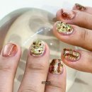 럭키동래유치원 | 동래네일 잘하는 곳 미대언니 네일 크리스마스 네일 디자인 후기