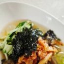 냉 묵사발 만드는법 도토리냉묵밥 만들기 도토리묵국 레시피 냉면육수 활용 요리 이미지