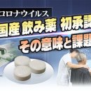 신형코로나 바이러스. 일본산 먹는 약 '조코바'(시오노기 제약) 승인의 의미와 과제. 이미지