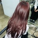 더레드미 | 블랙염색 했던 머리 레드브라운컬러로 얼룩없이 톤업염색