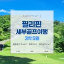 새롭게 뜨는 필리핀 세부 3색 골프여행 후기 feat. 호핑
