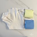 유니클로 와플 헨리넥 반팔 드라이컬러크루넥T 코디 사이즈 후기