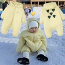 놀러왕왕왕 | [ 돌아기 스키복/우주복 ] “타오” 소프트옐로우 범블비 점프슈트 왕왕왕 추천 !!