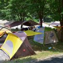 운일암반일암 야영장 이미지