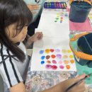 감성 수채화 교실 이미지