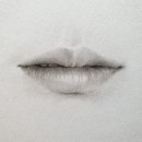 콩테연필초상화 이미지