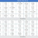 제 15회 미야자키 교육리그 일정 이미지