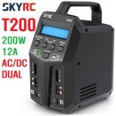 T200 200W 12A AC/DC DUAL 디지털 충전기 [SKYRC]-KC인증제품 이미지