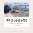 대구 두 돌아기와 가볼만한 곳 무료 동물원 달성공원 후기 및 네이처파크와 비교