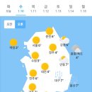 오늘의 날씨 (1월 10일 수요일) 입영 9일차 이미지