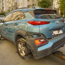 광산현대서비스(주) | 💥 광주 광산구 견인 전문 | 현대 코나 (KONA) 운전석...위해 보조바퀴 견인 후 (주)빛고을자동차정비...